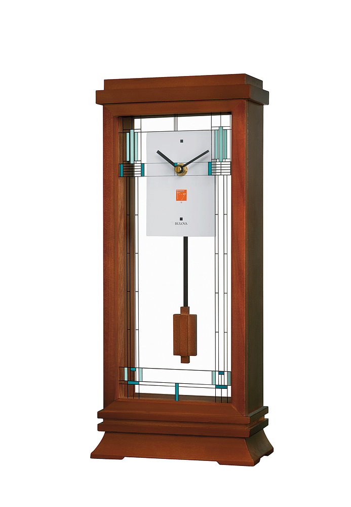 Bulova Frank Lloyd Wright Willits Mantel Clock