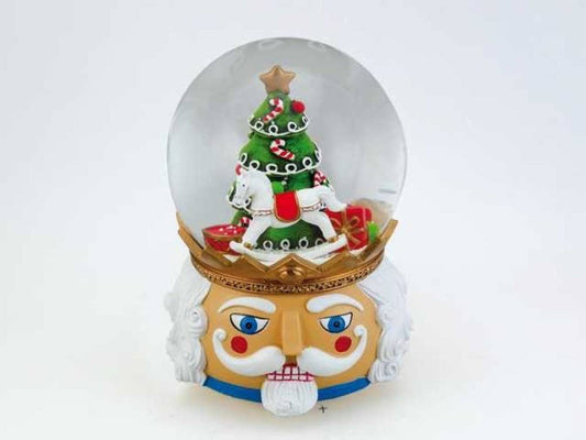 Musical Nutcracker Snow Globe