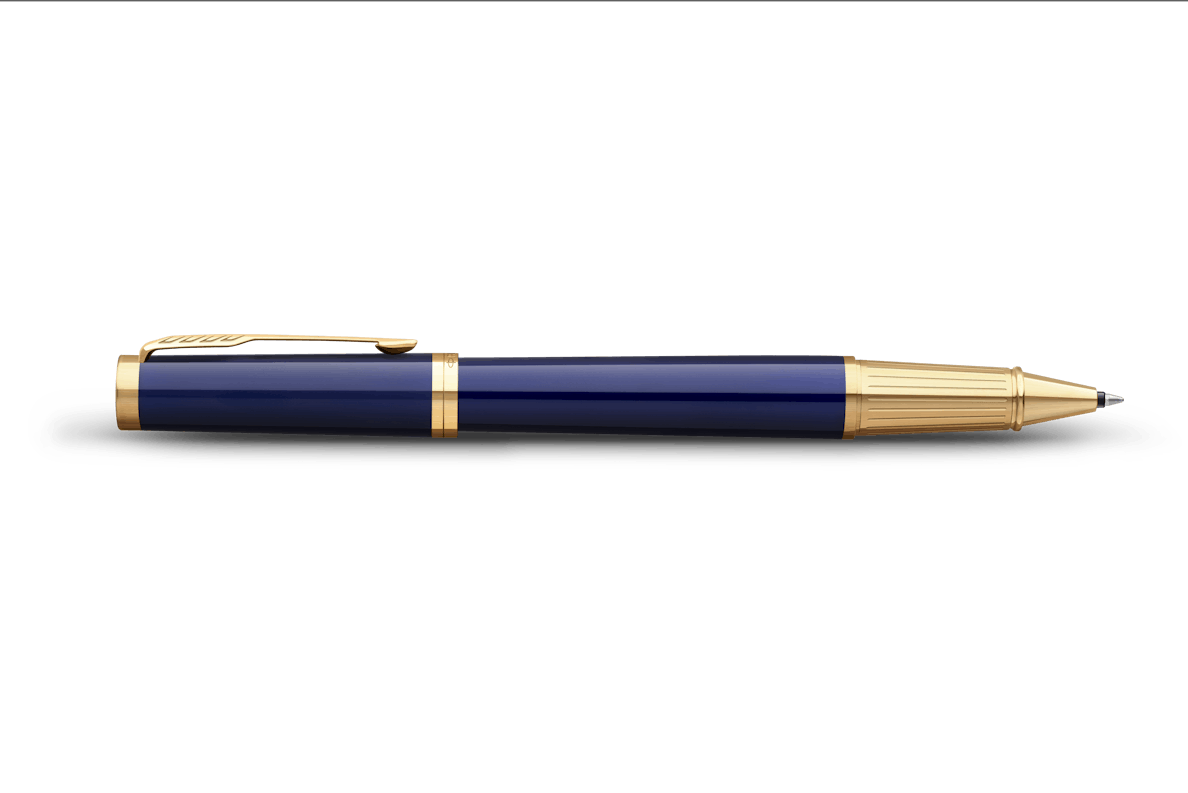 Parker Ingenuity Blue & Gold Rollerball Pen