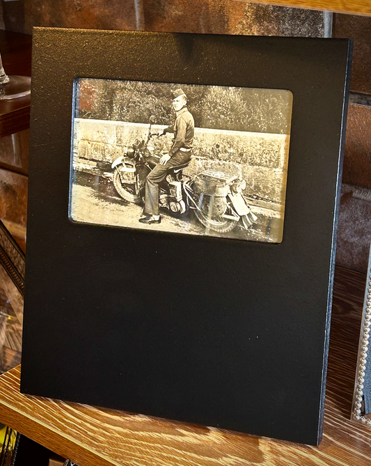 Painted Black 4x6 Picture Frame