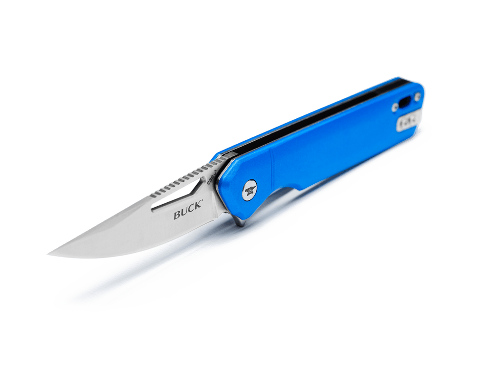 Buck 239 Infusion™ Drop Point Blue Handle Pocket Knife