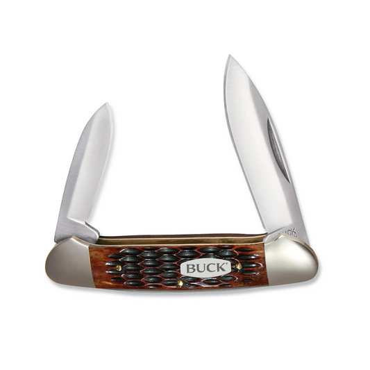 Buck 389 Canoe Pocket Knife with Bone Handle