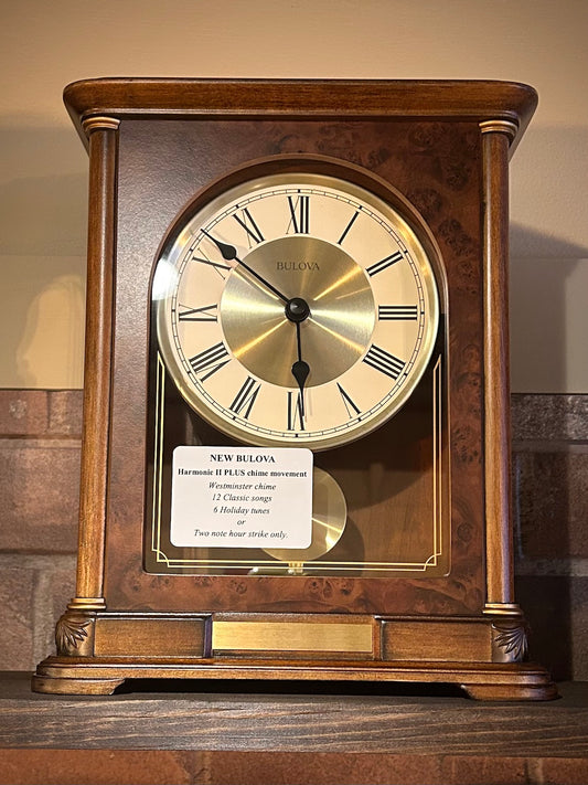 Bulova Vanderbilt Pendulum Chime Clock