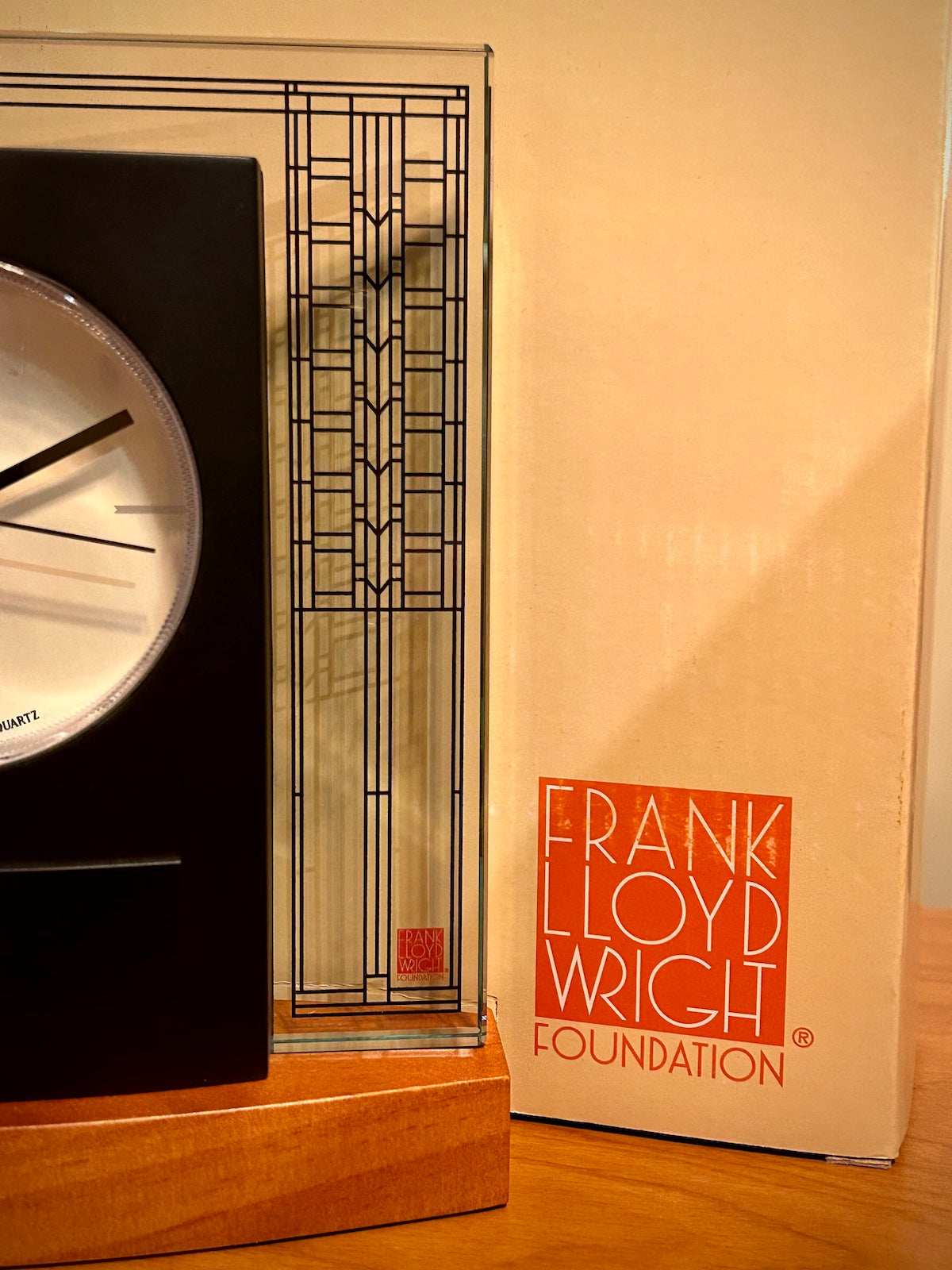 Bulova Frank Lloyd Wright Glasner House Clock