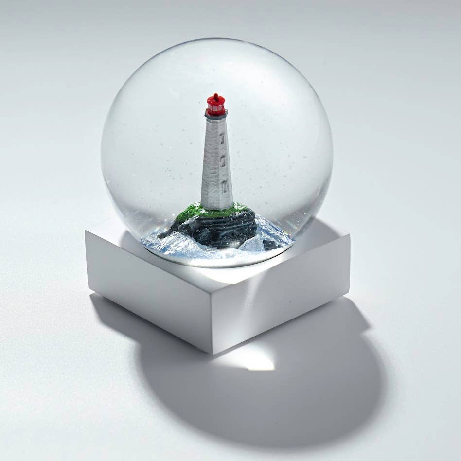 Light House Snow Globe