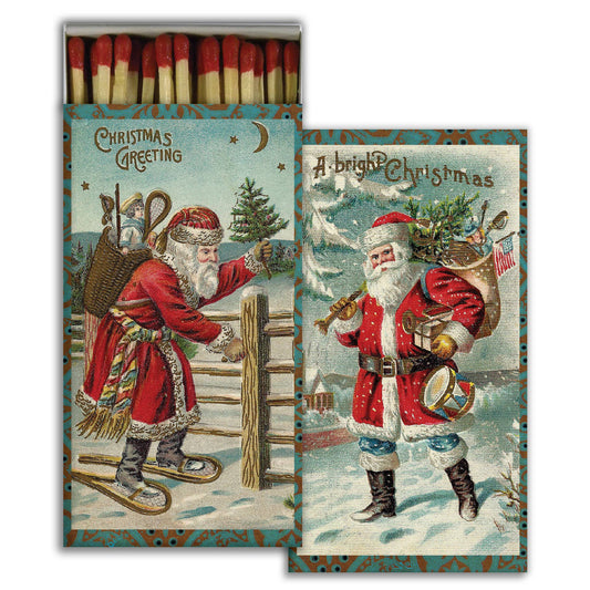 Vintage Santa Claus Christmas Matches