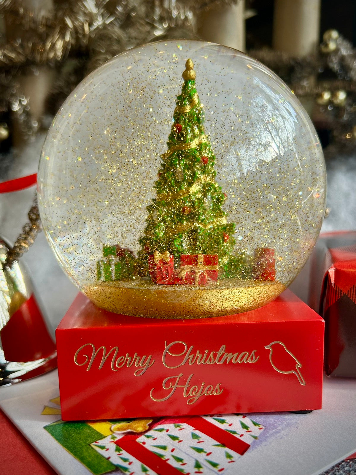 Christmas Tree Snow Globe