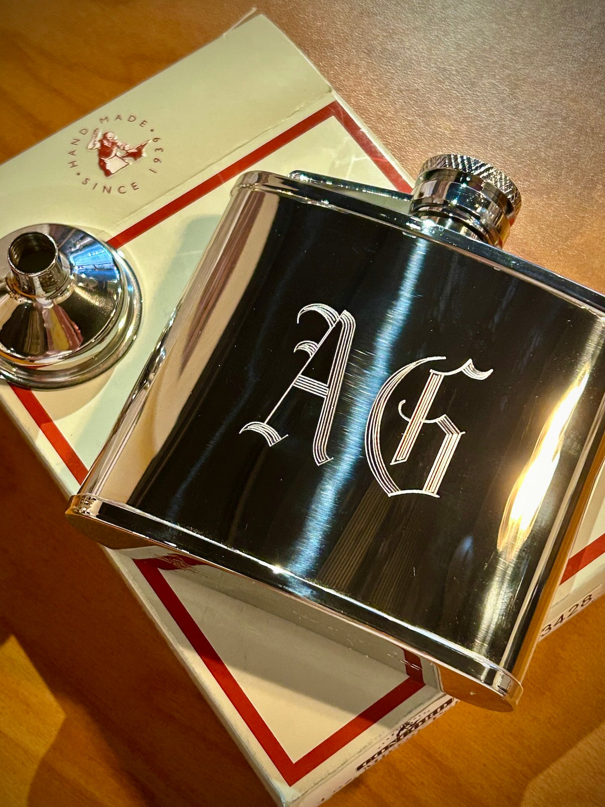 Concord Mirror Polish Flask