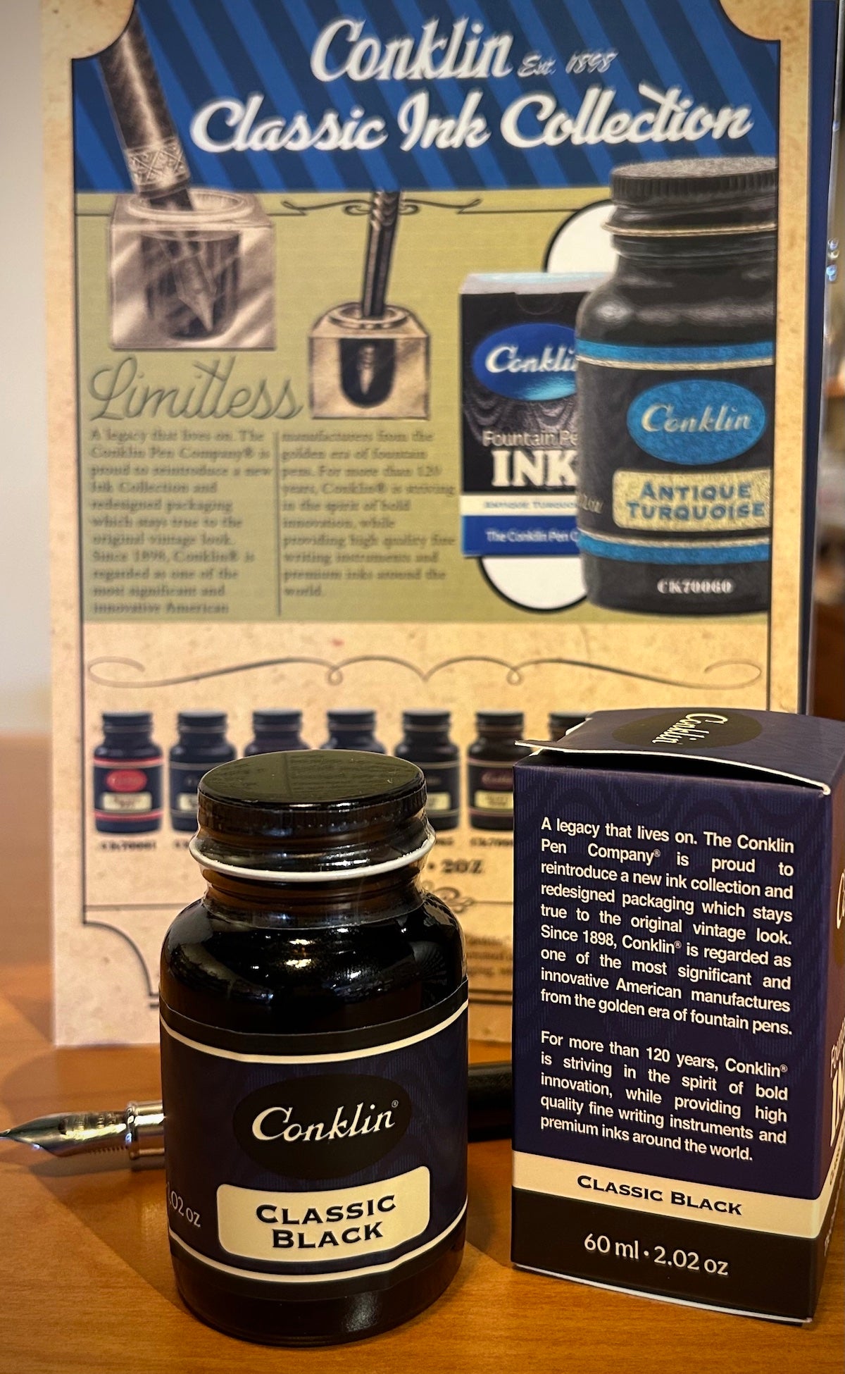Conklin Classic Ink 60ml Bottle