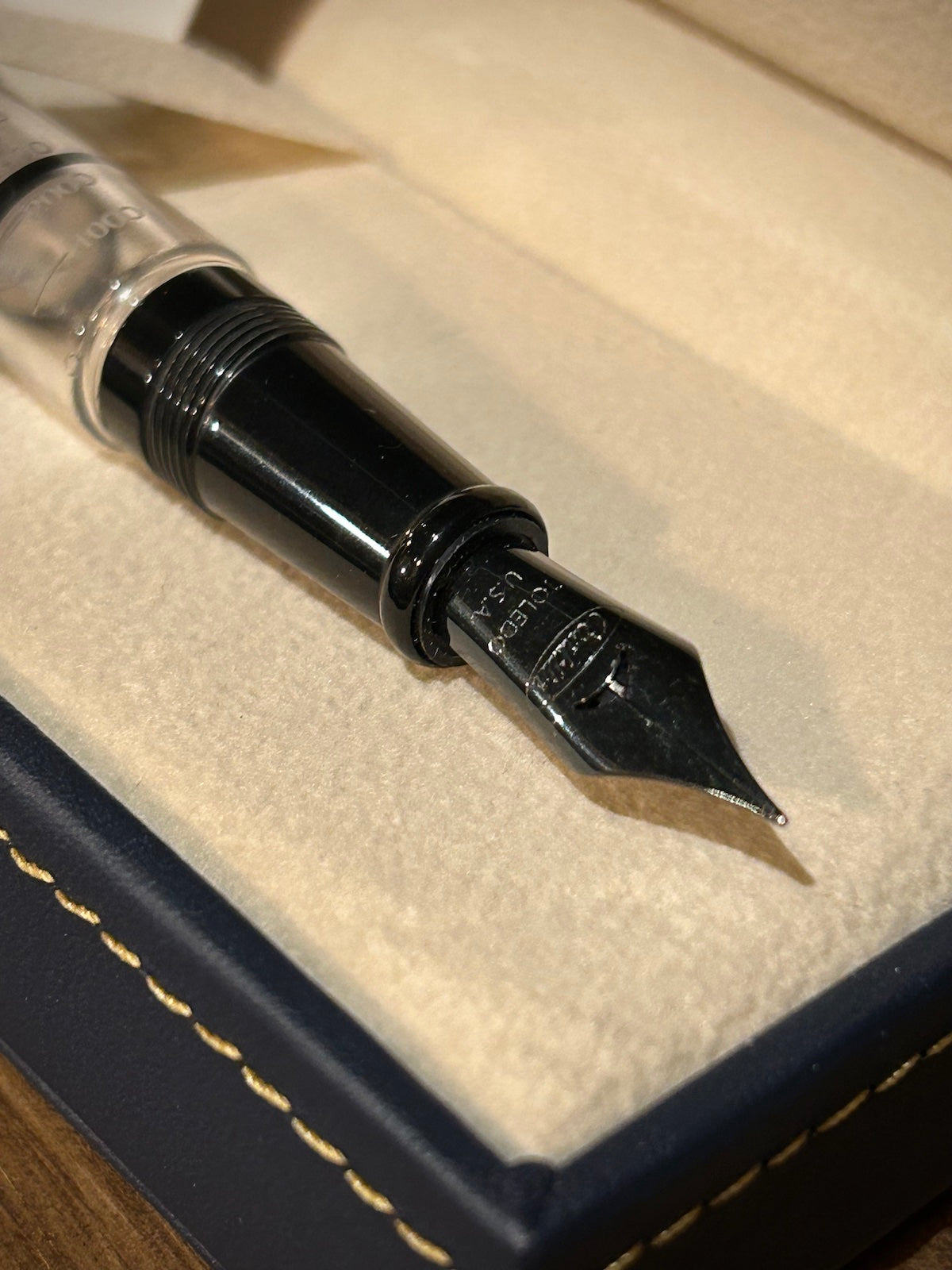 Conklin Heritage Word Gauge™ Black Fountain Pen