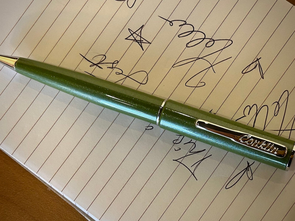 Conklin Coronet™ Olive Ballpoint Pen