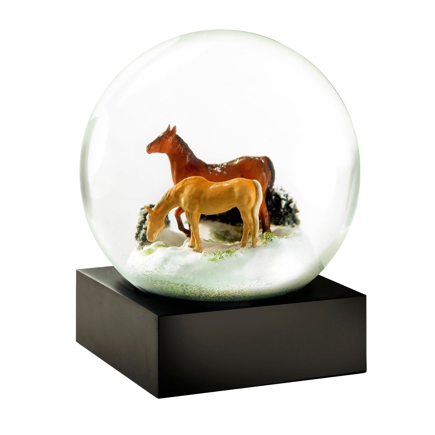 Horses Snow Globe