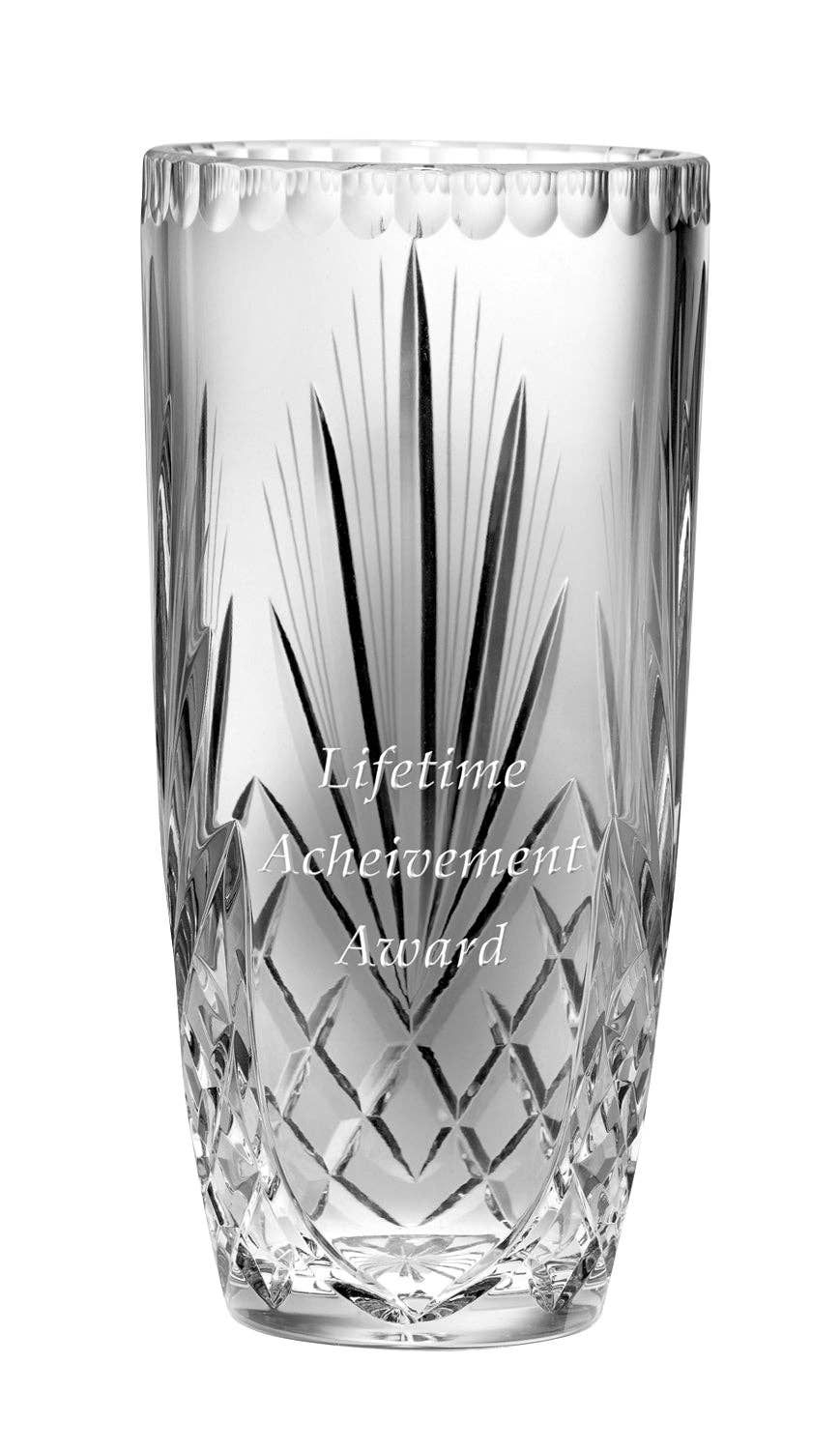 Durham Hand Cut Finest European Crystal Vase