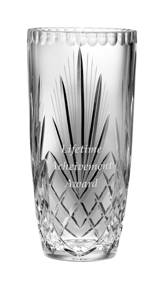 Durham Hand Cut Finest European Crystal Vase