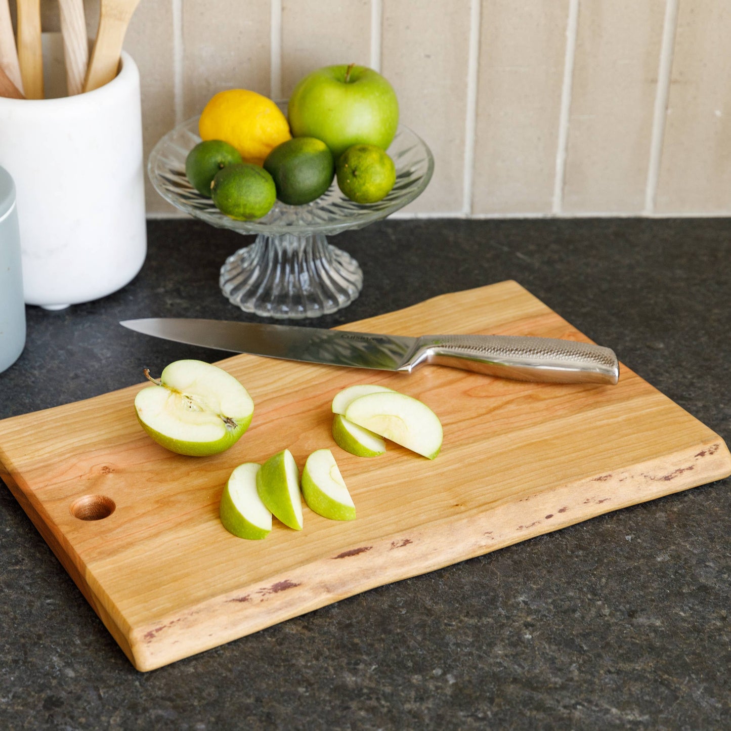 Handmade Live Edge Cherry Wood Cutting Boards (3 Sizes)