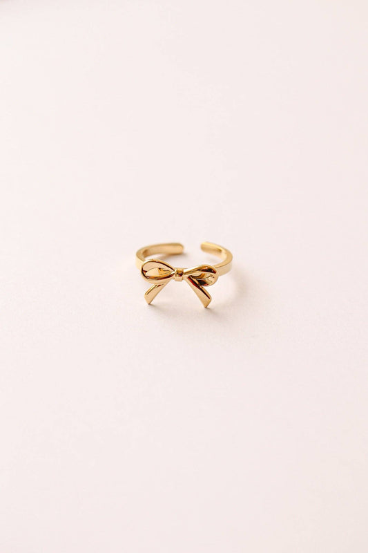 Clara Little Bow Adjustable Ring