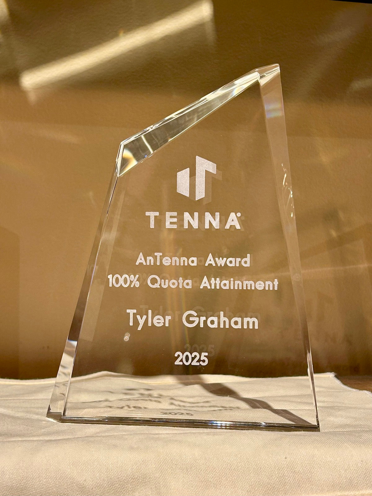 Crystal Facet Peak Award
