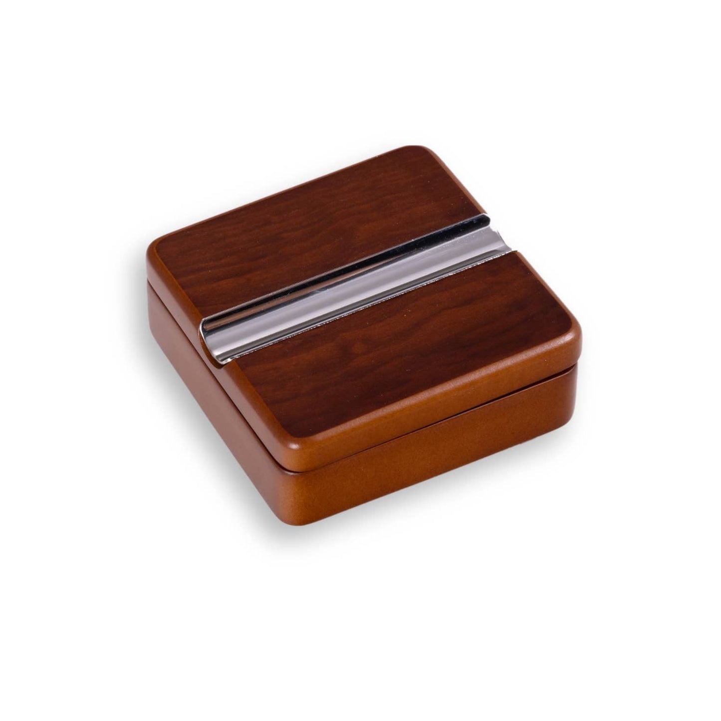 Rosewood Swivel Cigar Ashtray