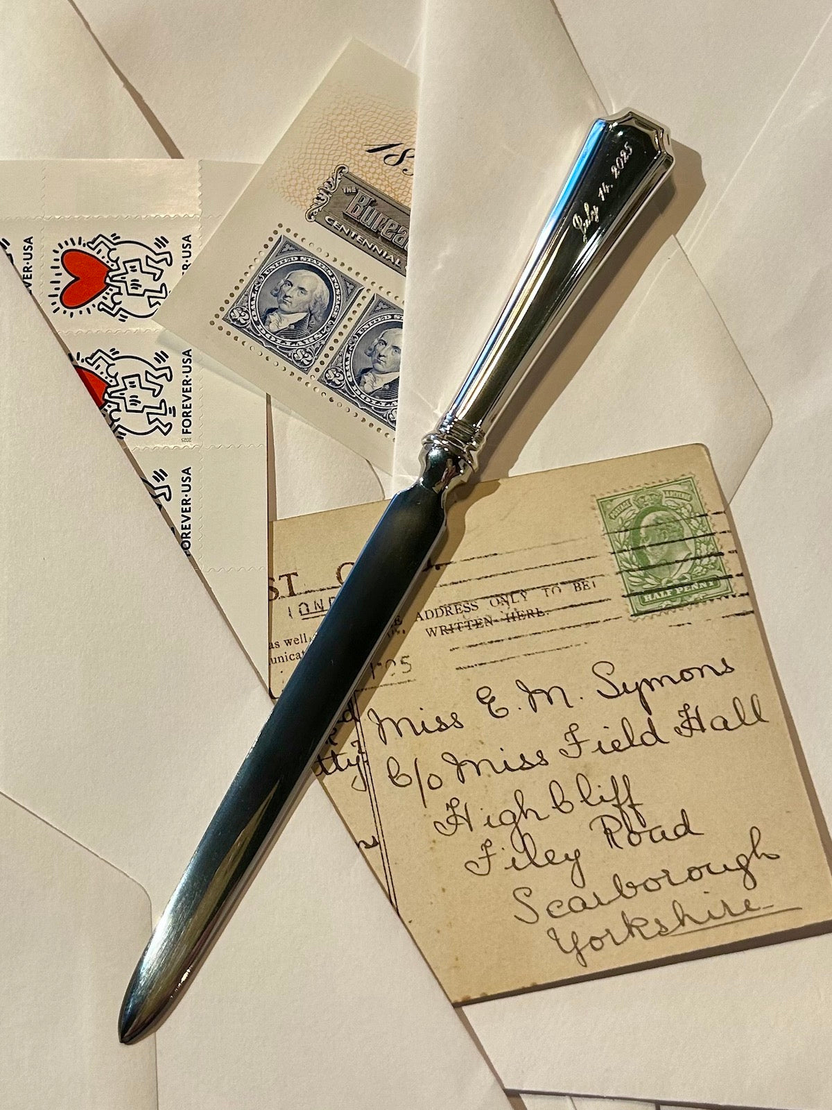 Gorham Fairfax Sterling Silver Letter Opener