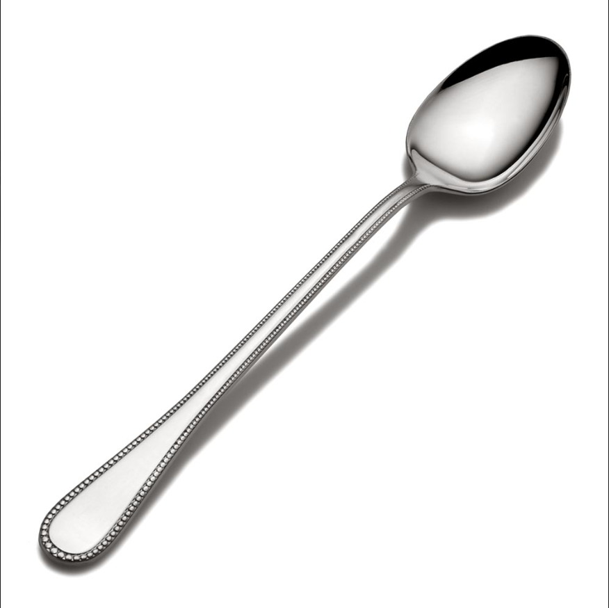 Gorham Sterling Silver Beaded Infant Feeding Spoon