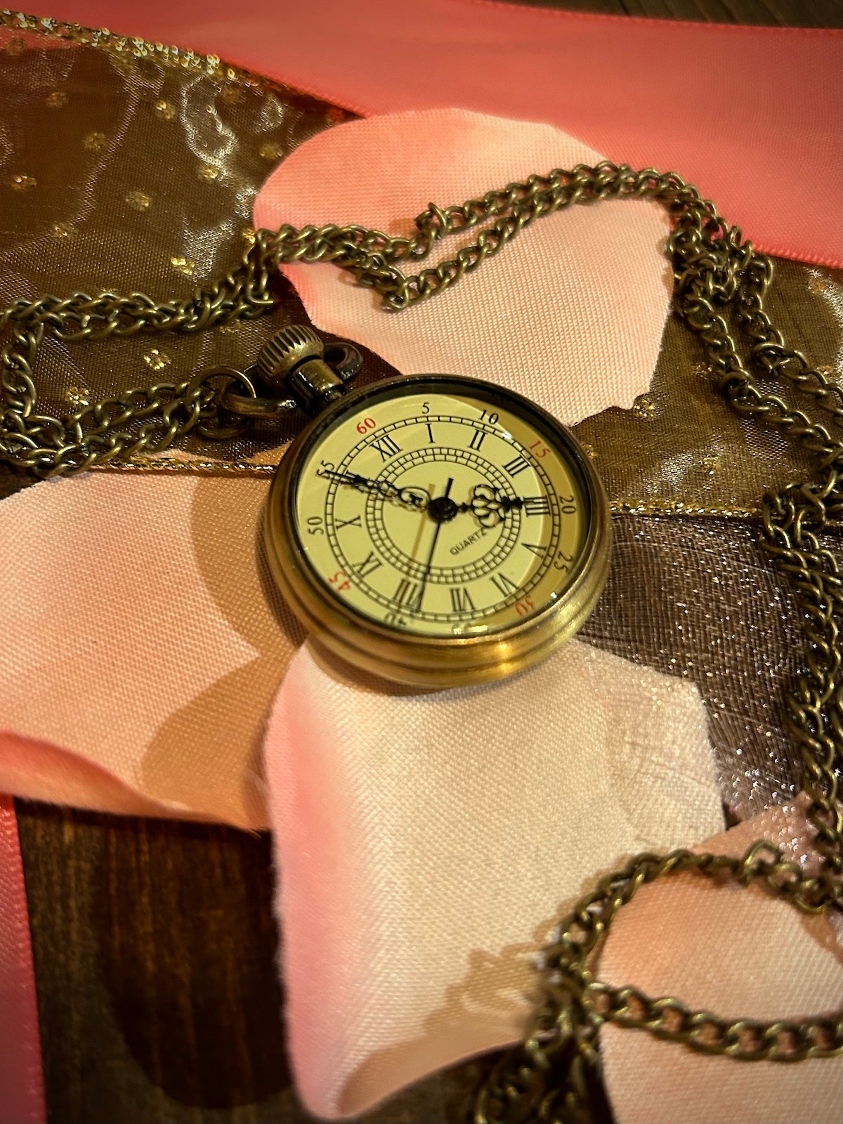 Classic Pocket Watch Necklace