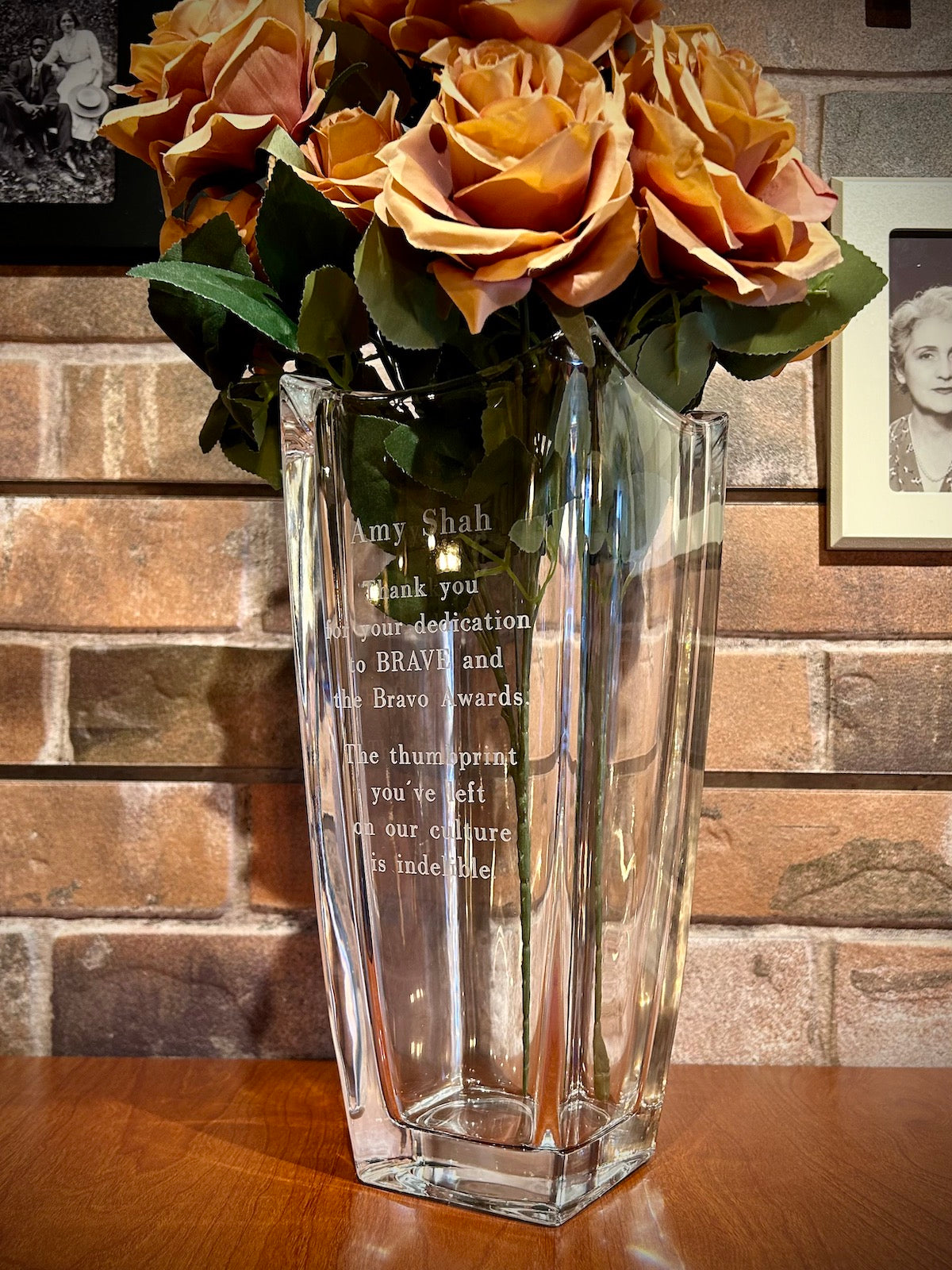 Mikasa Baron 11.75" Lead Free Crystal Vase