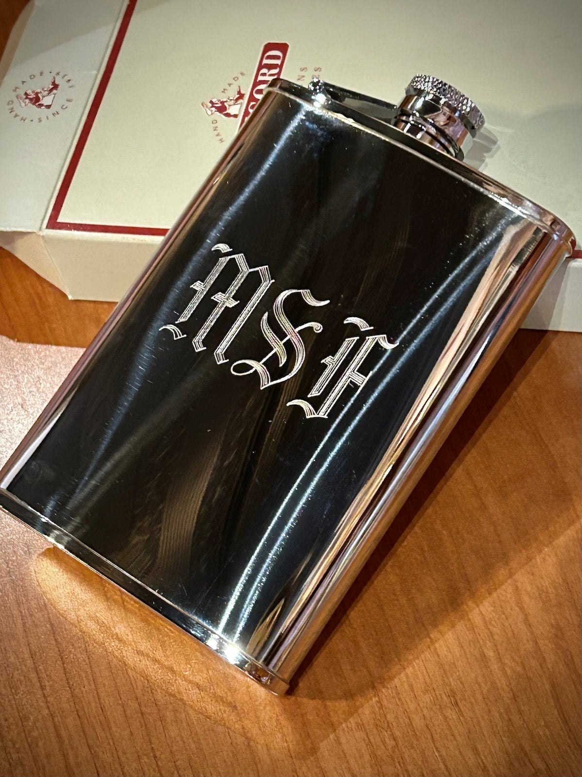 Concord Mirror Polish Flask