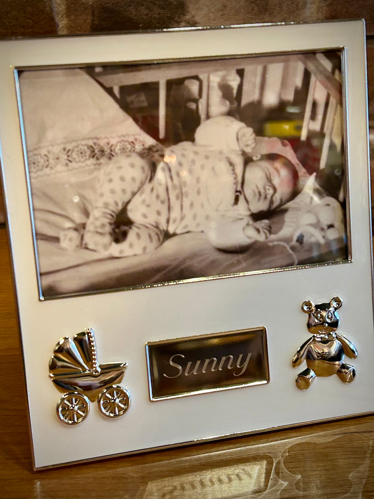 Newborn Baby Theme Picture Frame – Unforgettable Engraved Gifts