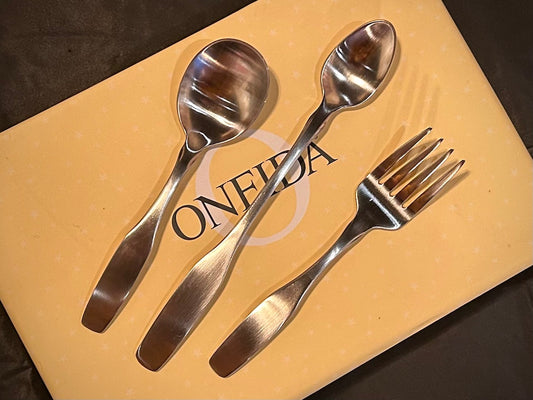 Oneida Community Revere 3 Piece Baby Feeding Set