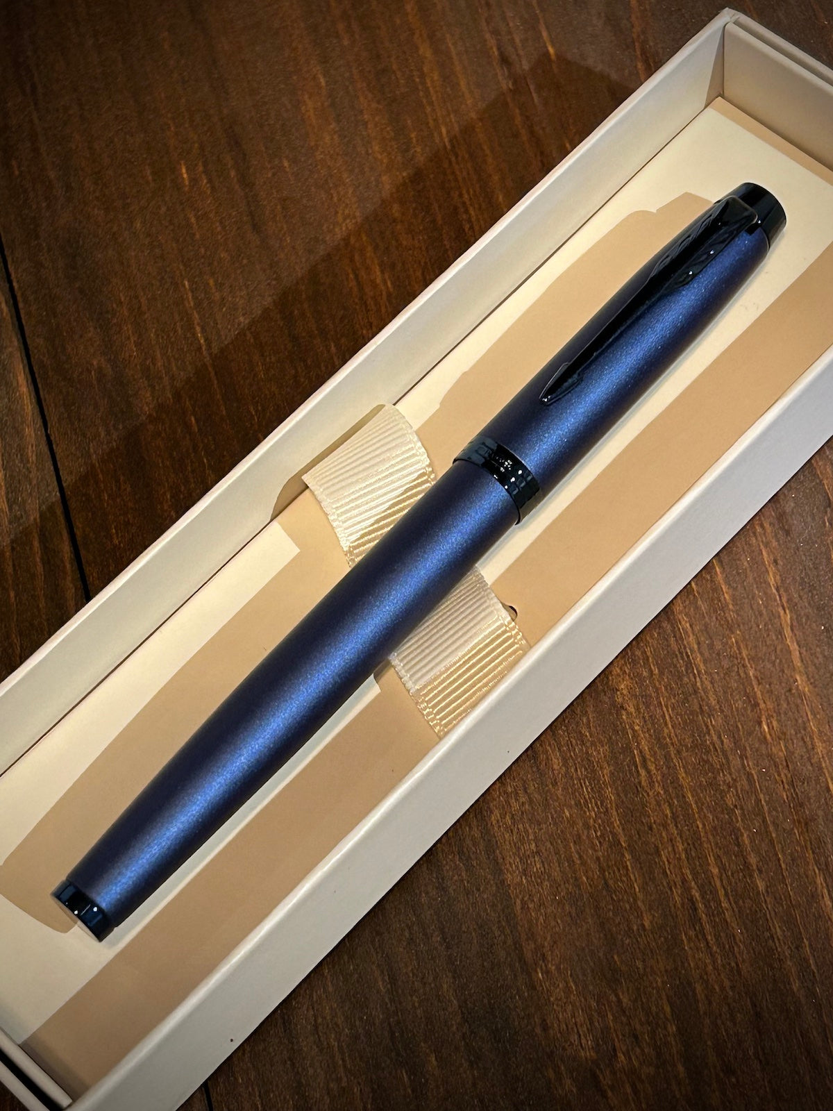 Parker IM Monochrome Blue Rollerball Pen