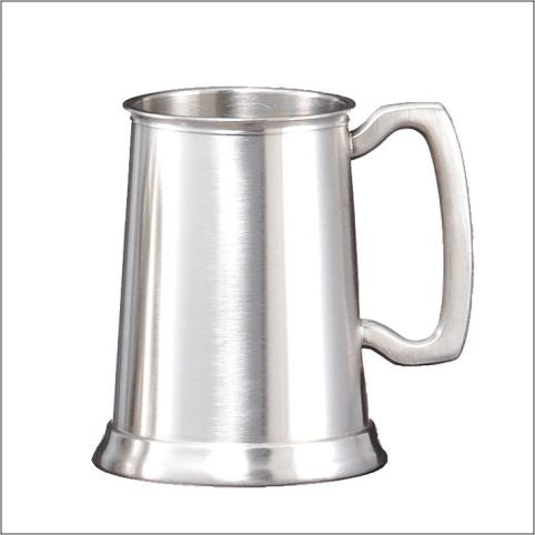 Pewter Satin Finish Tankard Mug 19 oz.