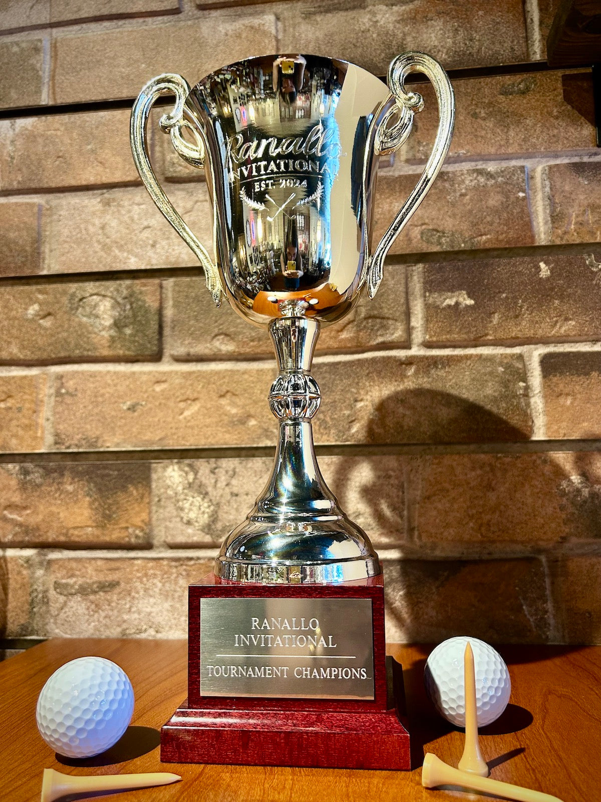 Premium Handmade in Italy Silver Plate Trophy Cup