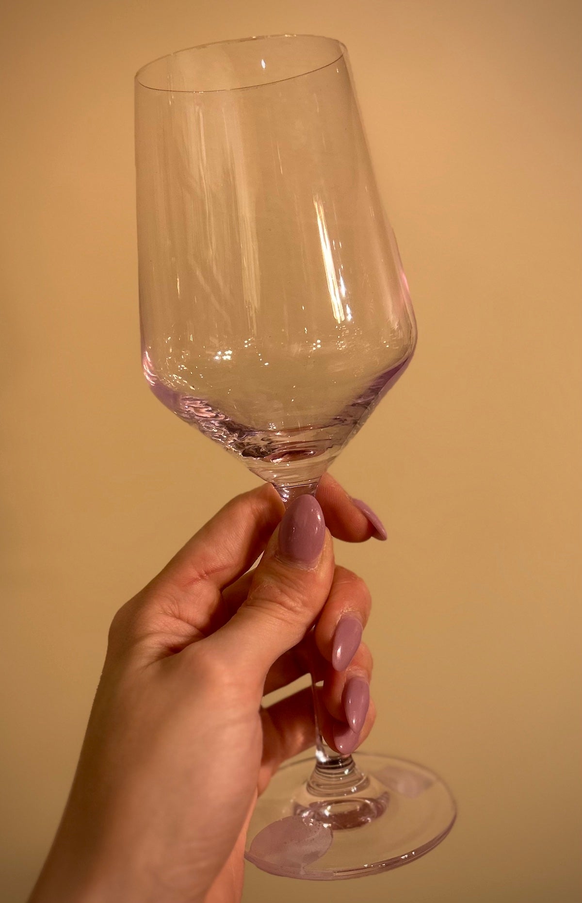 Colored 12oz Wine Glass