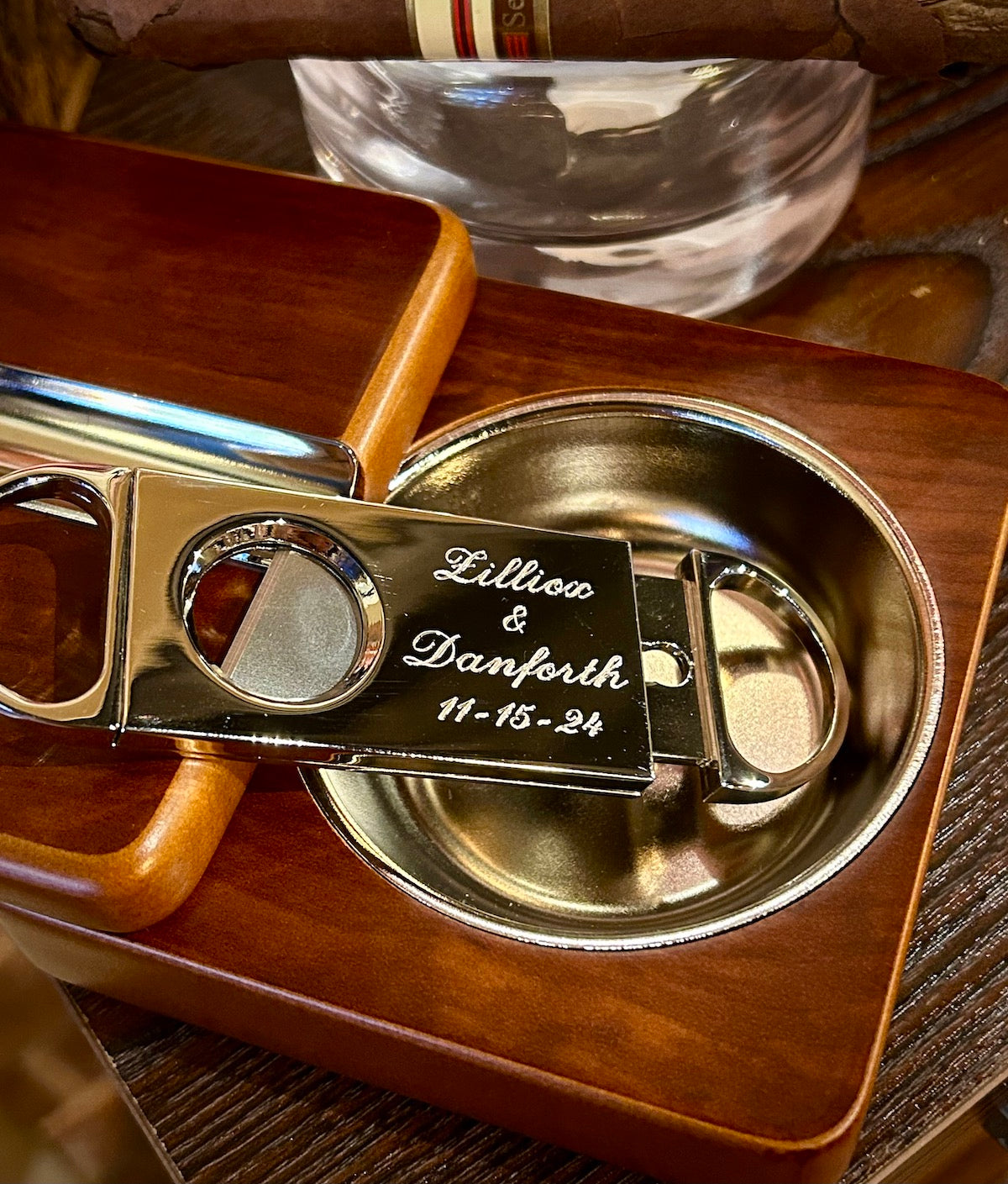 Silver Cigar Cutter