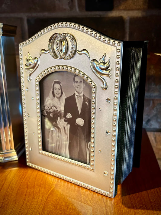 Silver Wedding Photo Album