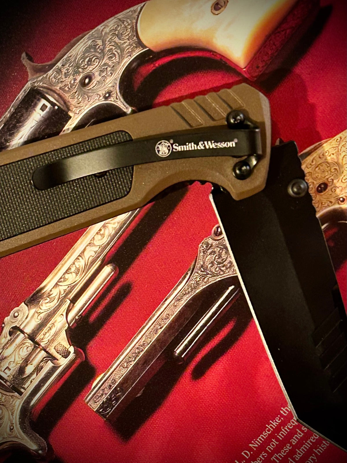 Smith & Wesson® 1911 Spring Assisted Folding Pocket Knife