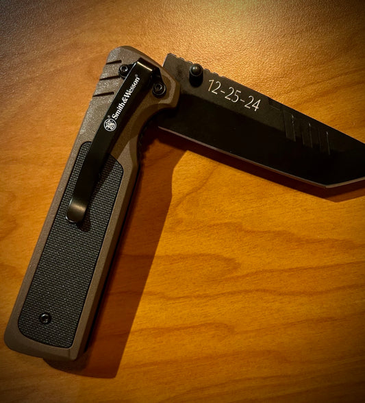 Smith & Wesson® 1911 Spring Assisted Folding Pocket Knife