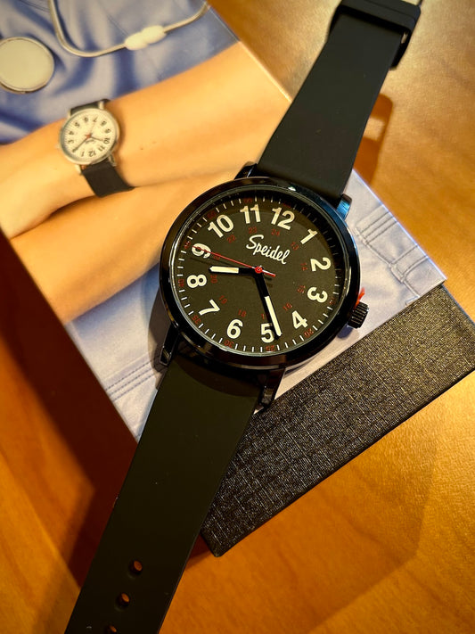 Speidel Original Scrub Watch™ with Black Dial