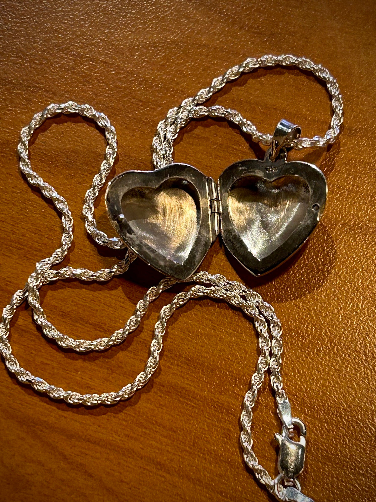 High Polish Sterling Silver Rounded Heart Locket