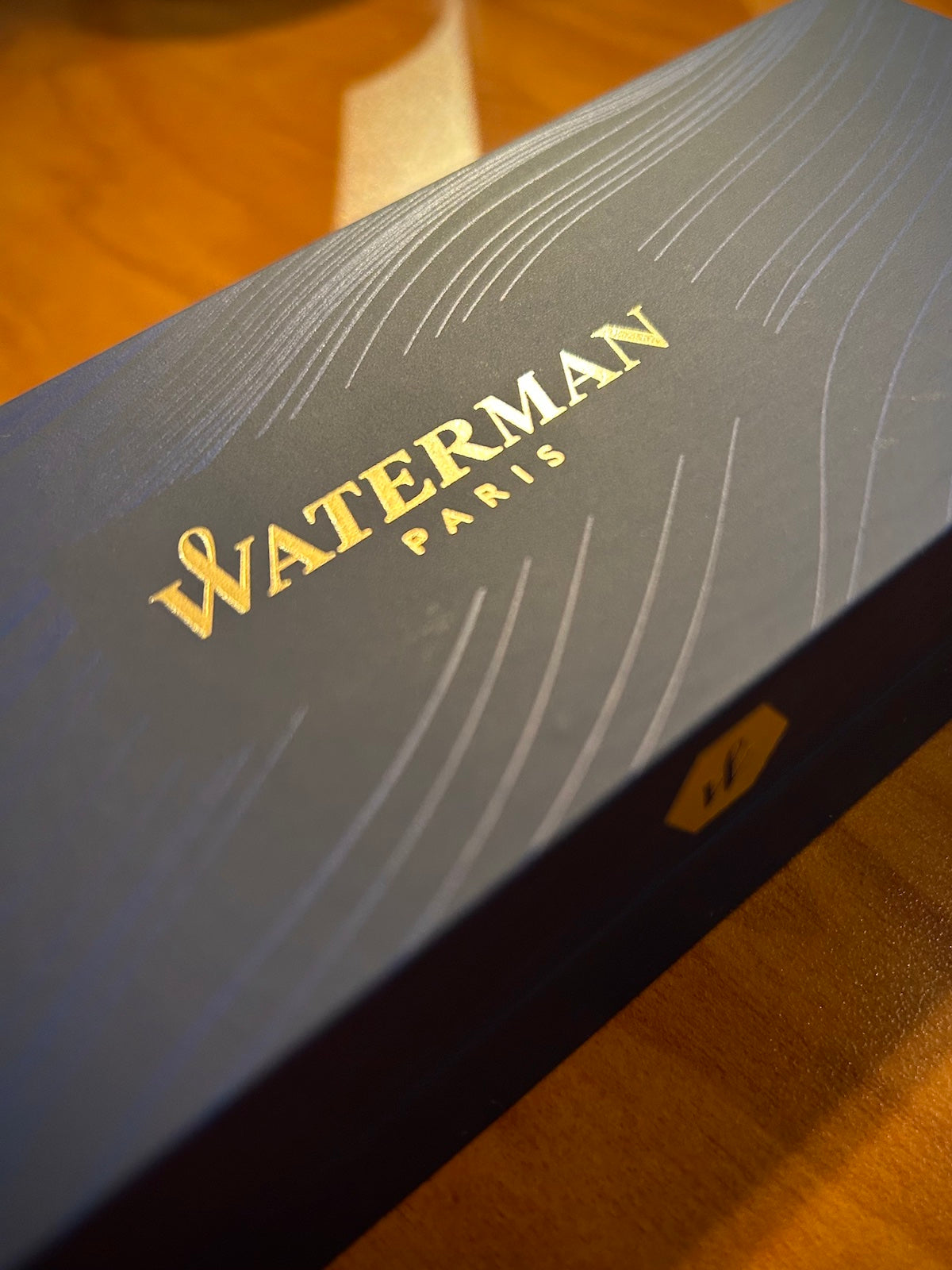 Waterman Hémisphère Black with Gold Trim Fountain Pen
