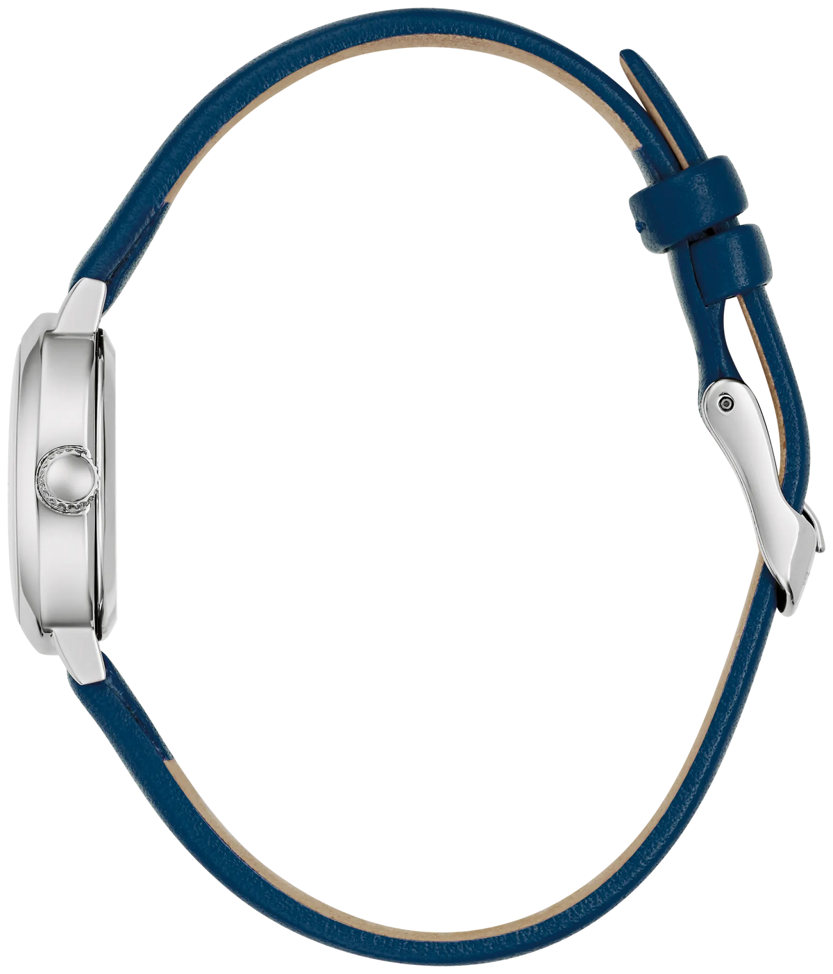 Caravelle by Bulova Ladies "Vintage" Classic Blue Leather Strap Watch