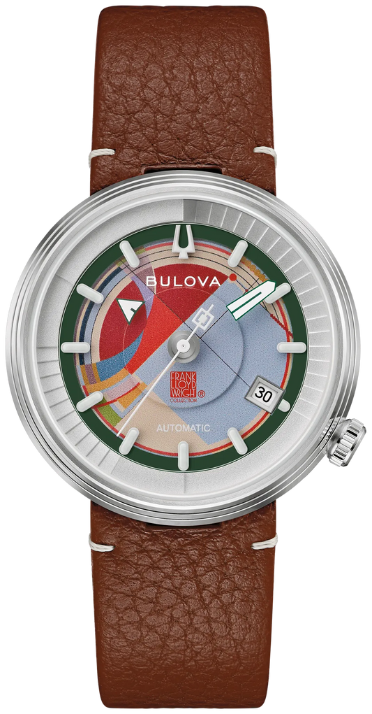 Bulova Frank Lloyd Wright "David & Gladys Wright House" Watch