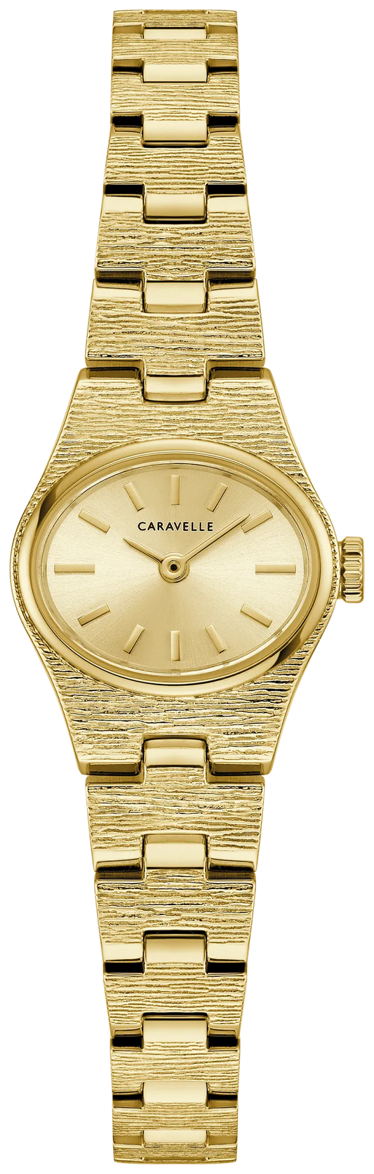 Caravelle by Bulova Ladies "Vintage" Dress Oval Gold Watch