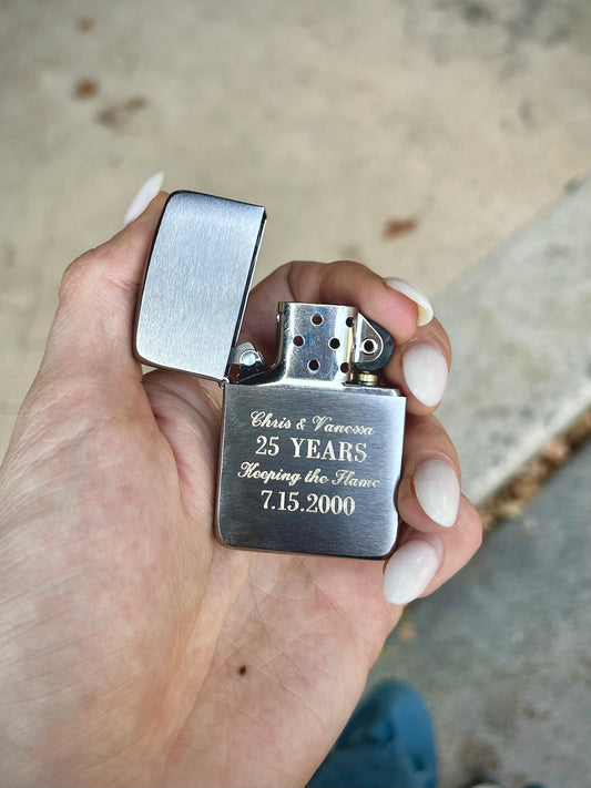 Zippo 1941 Replica Brushed Chrome Windproof Lighter