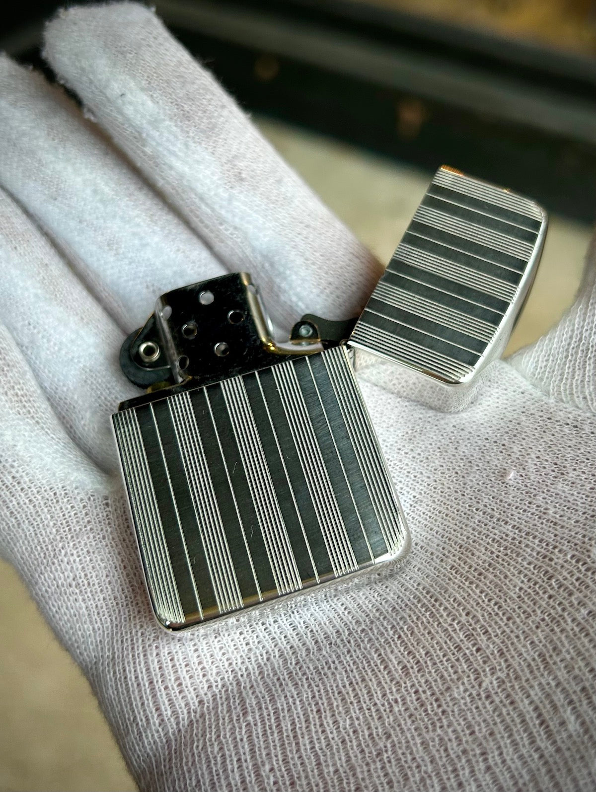 Zippo 1941 Replica High Polish Sterling Silver Windproof Lighter