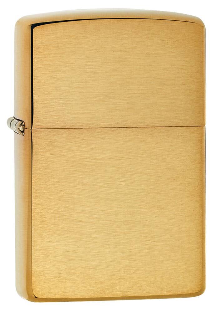 Zippo Armor Brushed Finish Brass