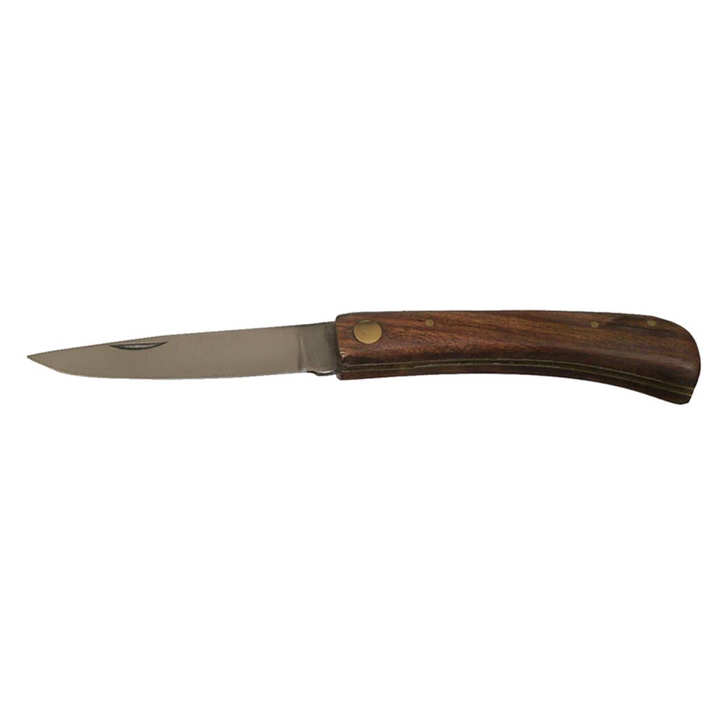 Colonial Reproduction Wood Handle Pocket Knife