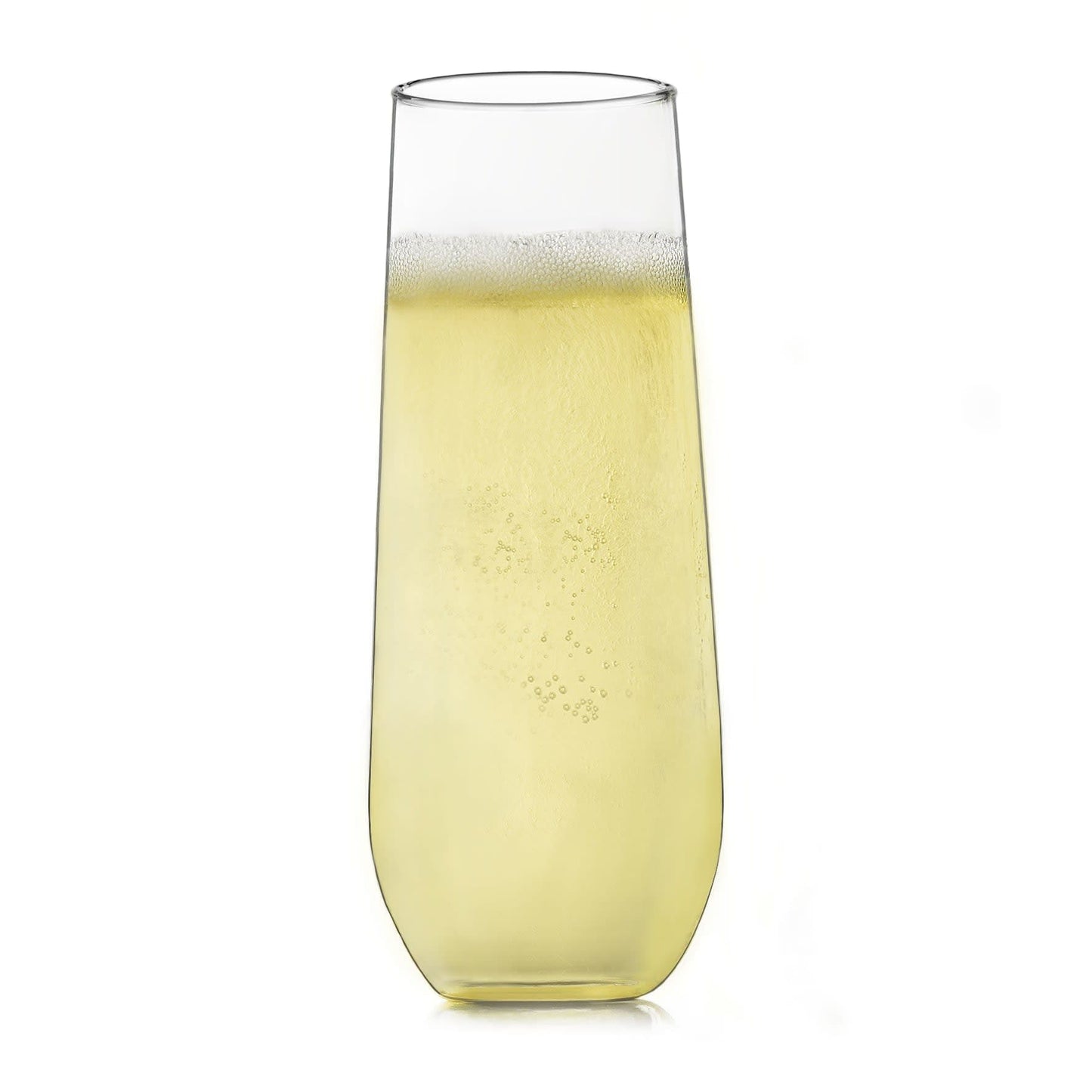 Libbey Stemless Champagne Flute Glass 8.5 oz