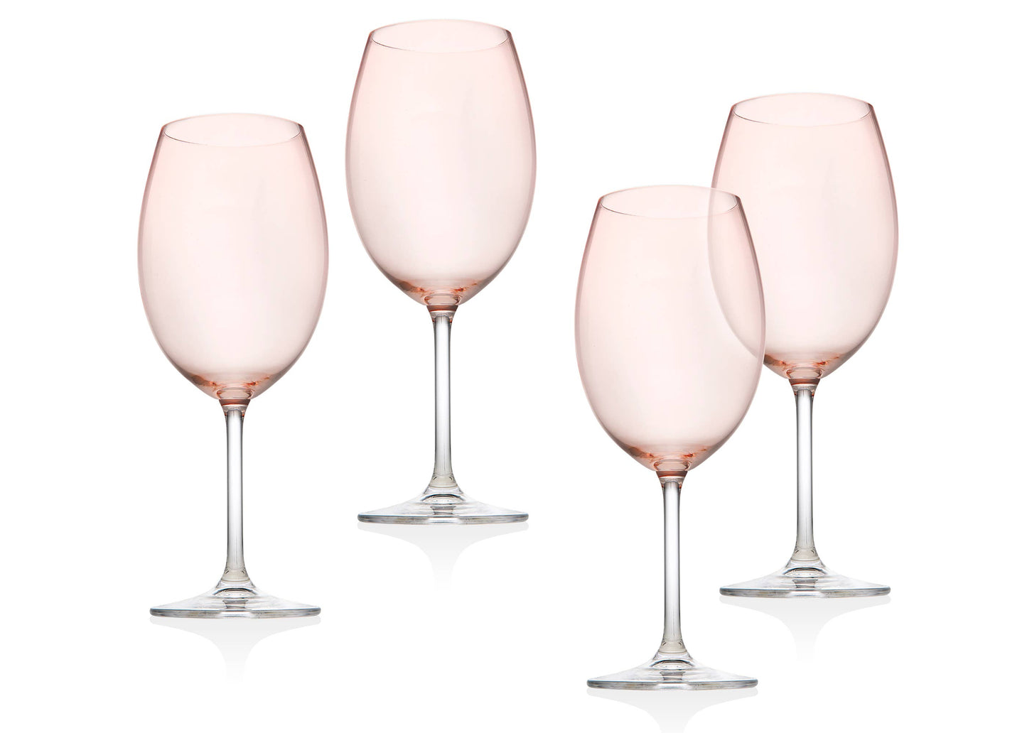Godinger Meridian Blush 12 oz Crystal White Wine Glass