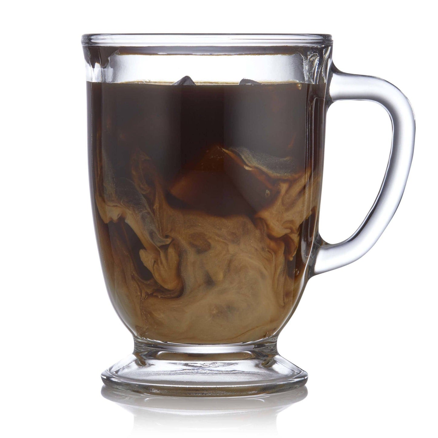 Libbey Kona Glass Coffee Mug 16 oz